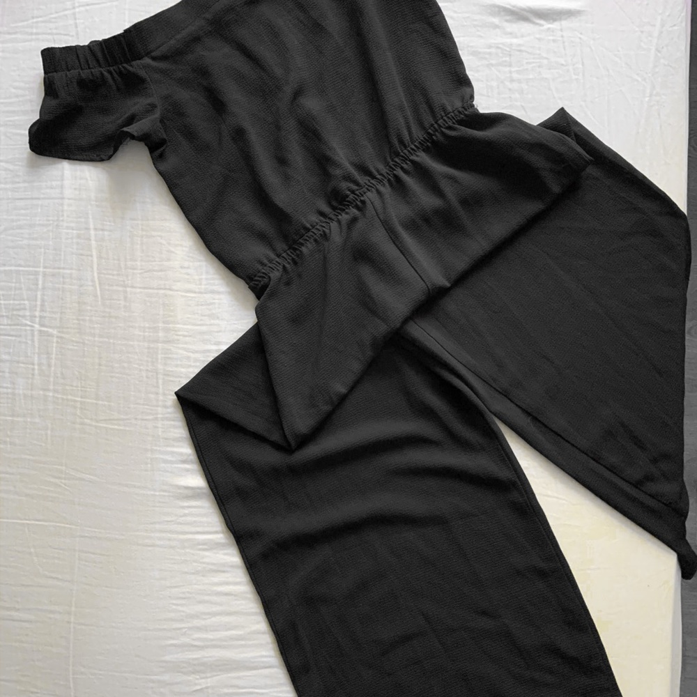 Off the Shoulder Jumpsuit
